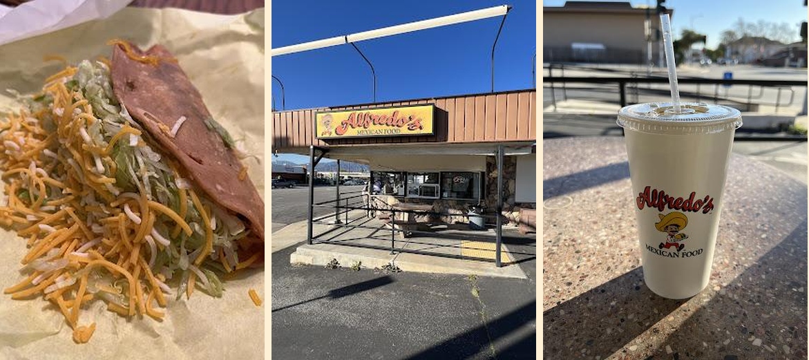 Alfredo's Mexican Food Menu